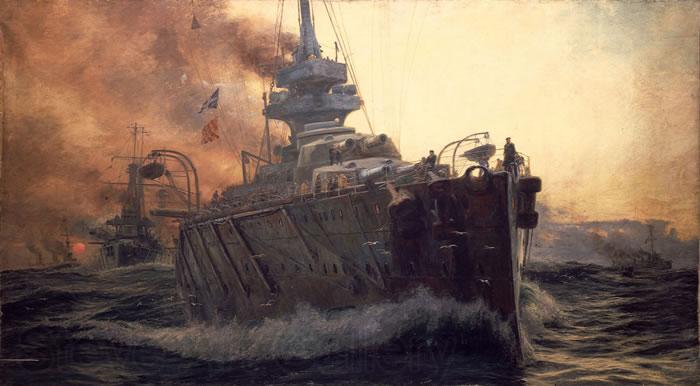William Lionel Wyllie First Battle Cruiser Squadron Spain oil painting art